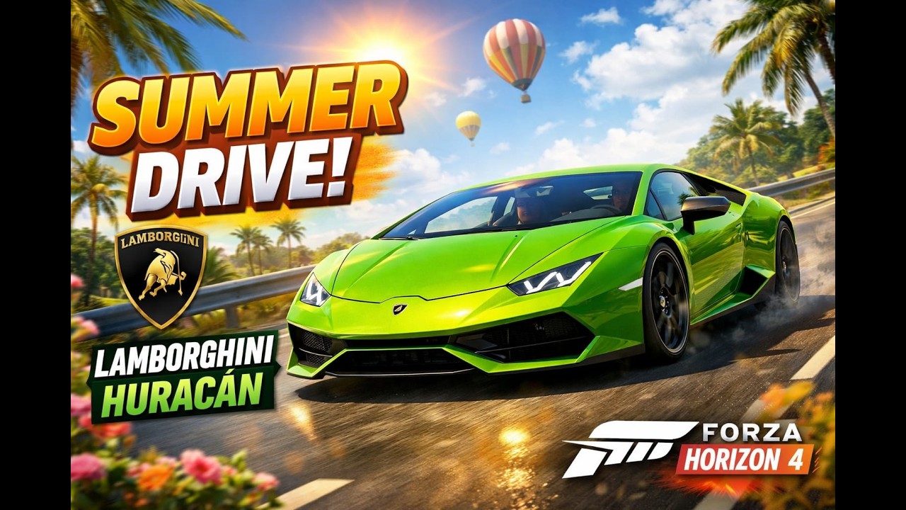 Forza Horizon 4 | Lamborghini Huracán in Perfect Weather