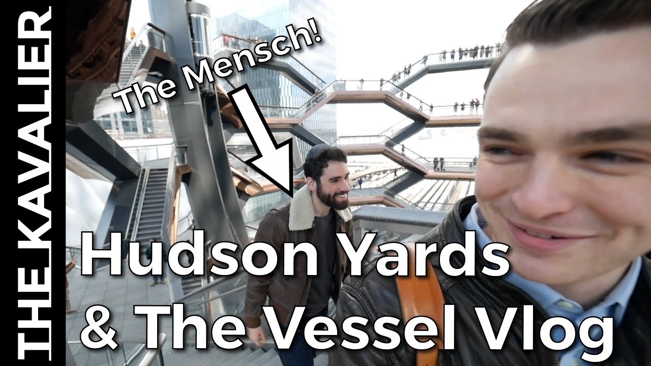 Reviewing Hudson Yards & The Vessel with The Mensch! | Mack Weldon, M. Gemi & more - NYC Vlog