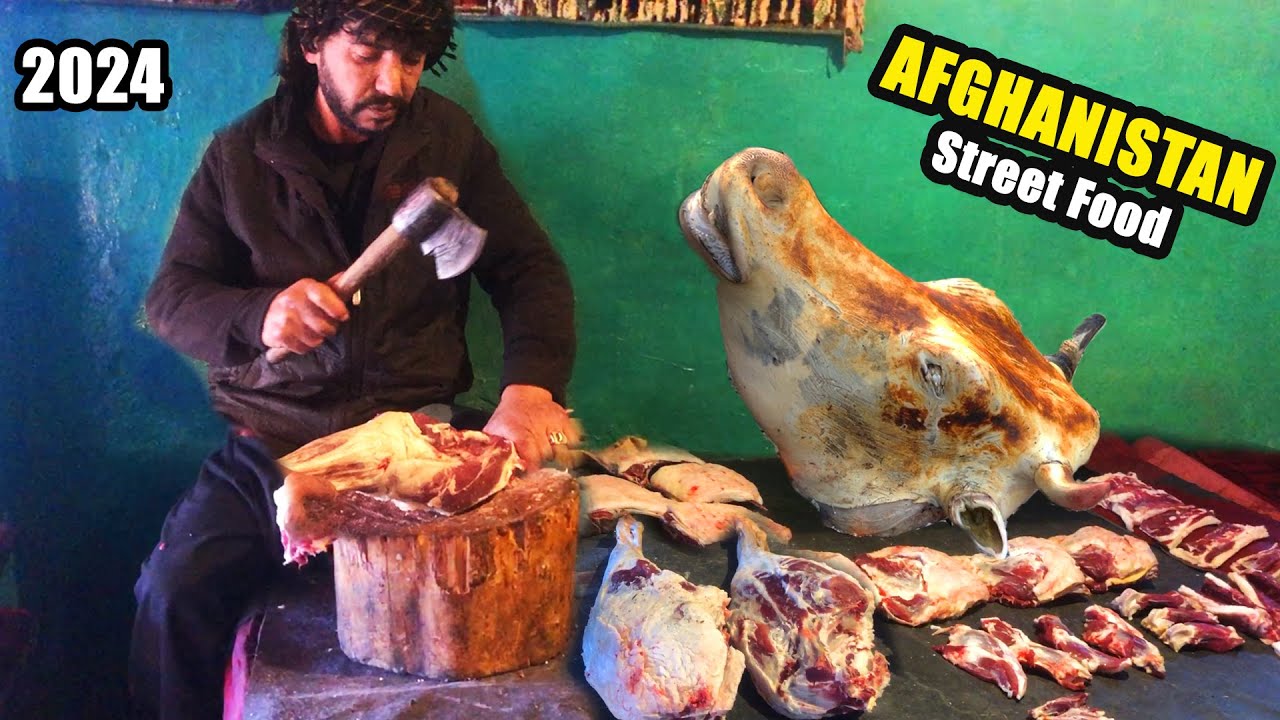 Beef Slow-Cooking | Afghanistan Street Food | 2024-4k | Chaynakee #food #afghanistanstreetfood