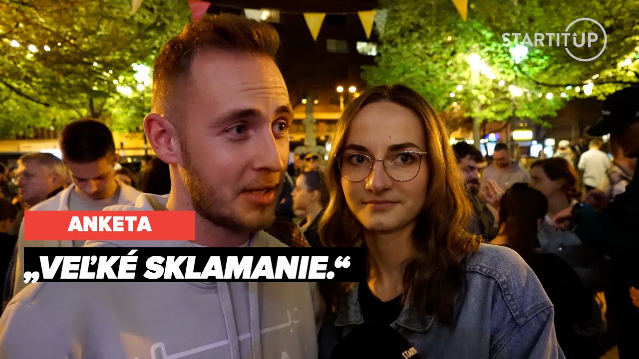 Slováci reagujú na priebežné výsledky volieb