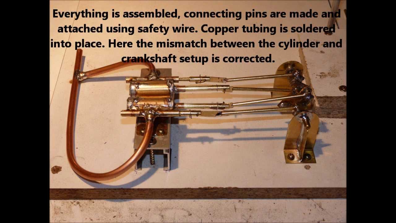 Construction of my twin-cylinder steam engine