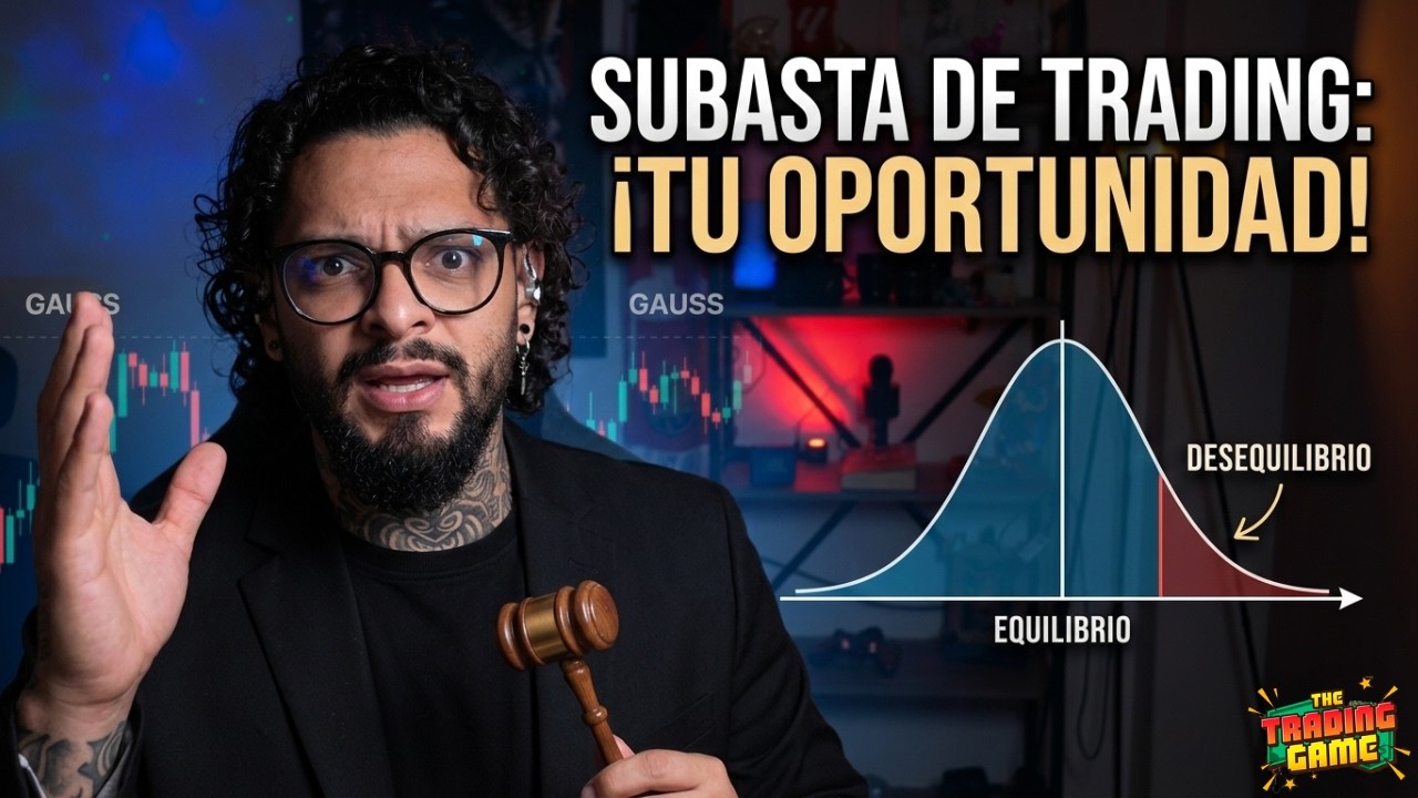 Cómo Funciona el Mercado de Verdad: Teoría de la Subasta, Equilibrio, Desequilibrio y Market Profile
