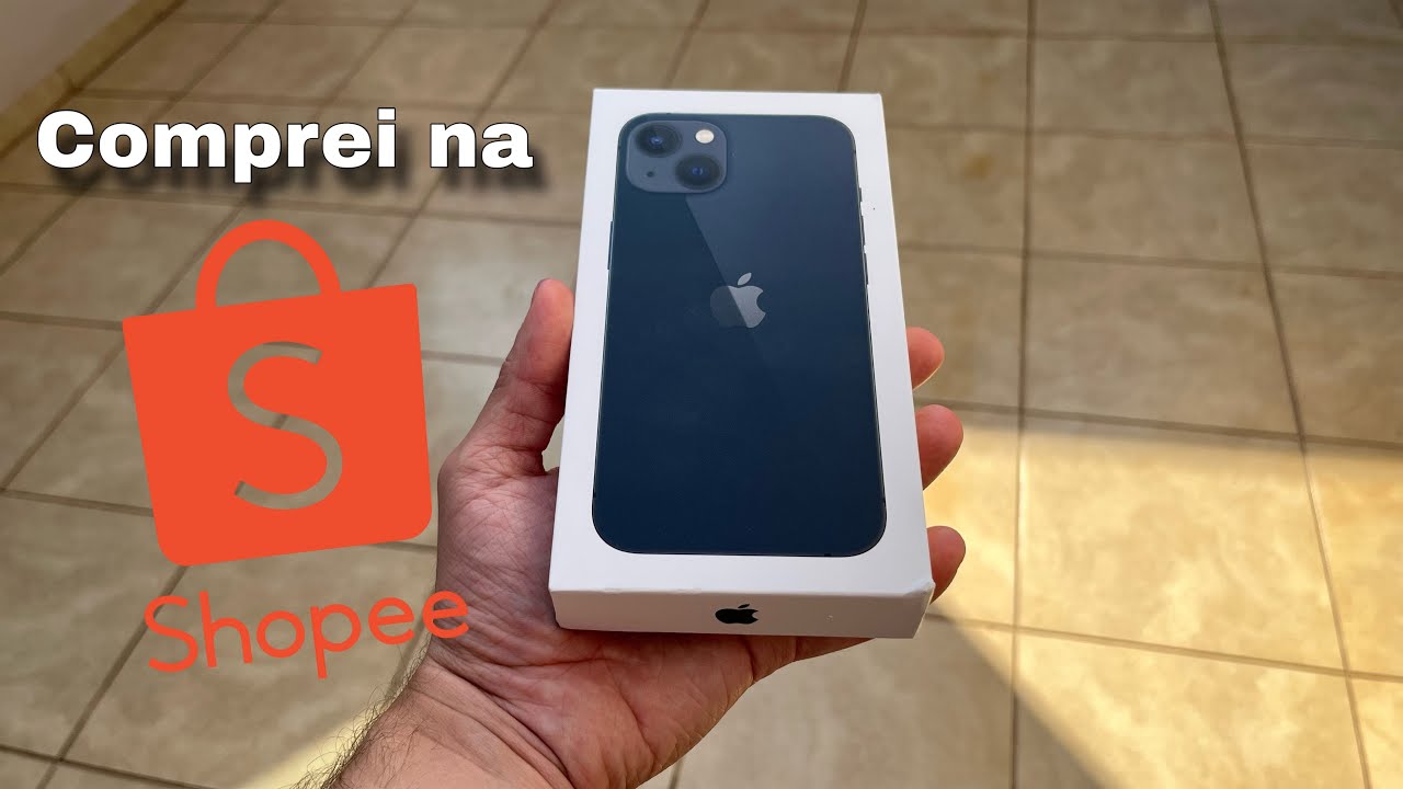 Comprei iPhone 13 da Shopee em 2025!