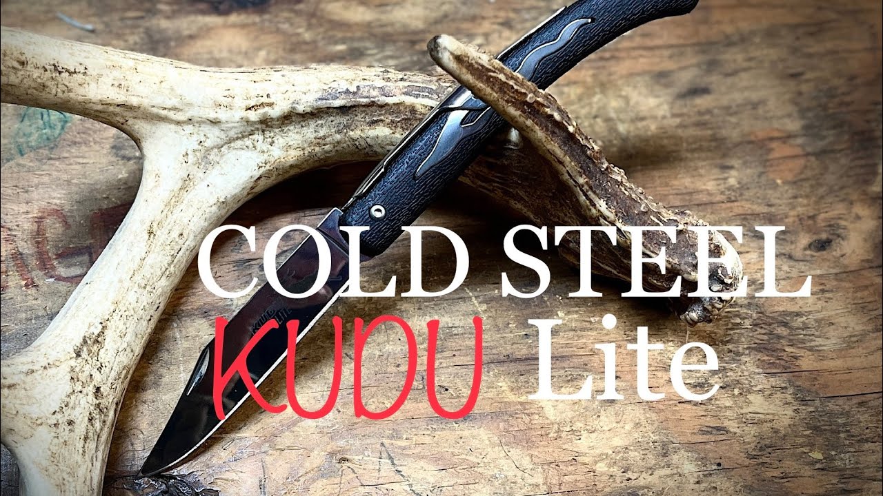 You Need This Great Budget Folder | Cold Steel Kudu Lite