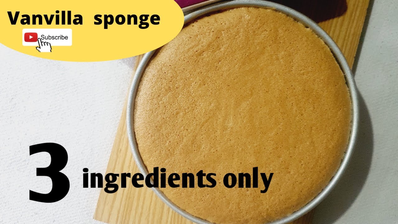 Vanilla sponge cake Recipe| How to make vanilla sponge | vanilla cake | easy basic cake recipe