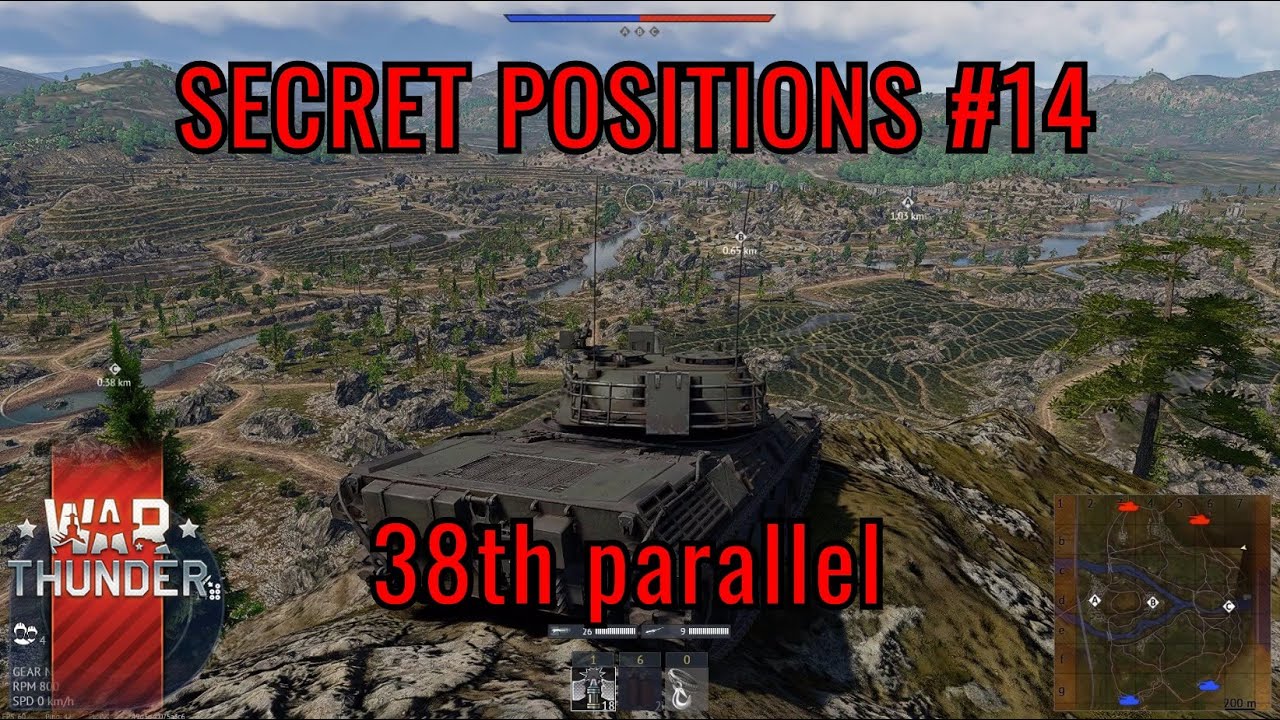 38th parallel - Treasure trove of broken spots | Secret positions #14