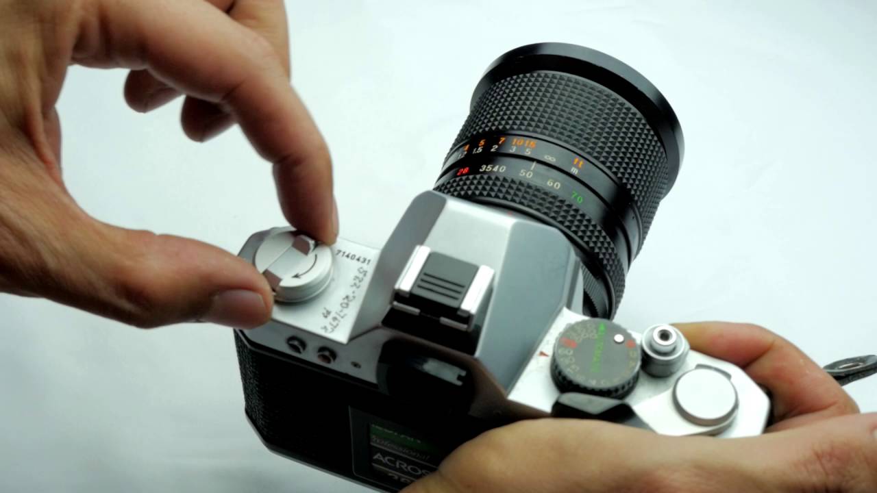 La cámara fotográfica análoga (35mm) - ¿Cómo se usa?