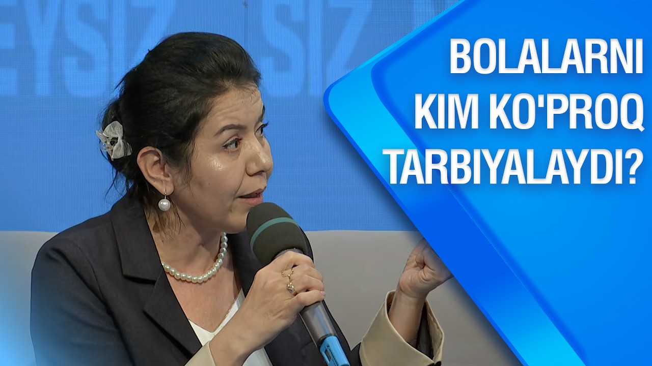 Bolalarni kim ko'proq tarbiyalaydi? Ota-onami? Maktabmi? | Siz nima deysiz? (13.02.2026)
