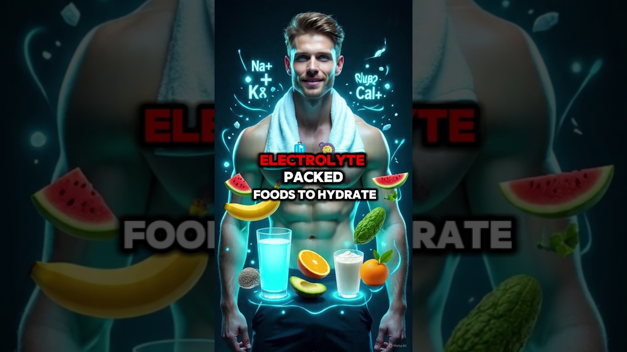 Top 10 Electrolyte-Rich Foods to Hydrate & Recover After Workouts! 💧💪 #ElectrolyteFoods