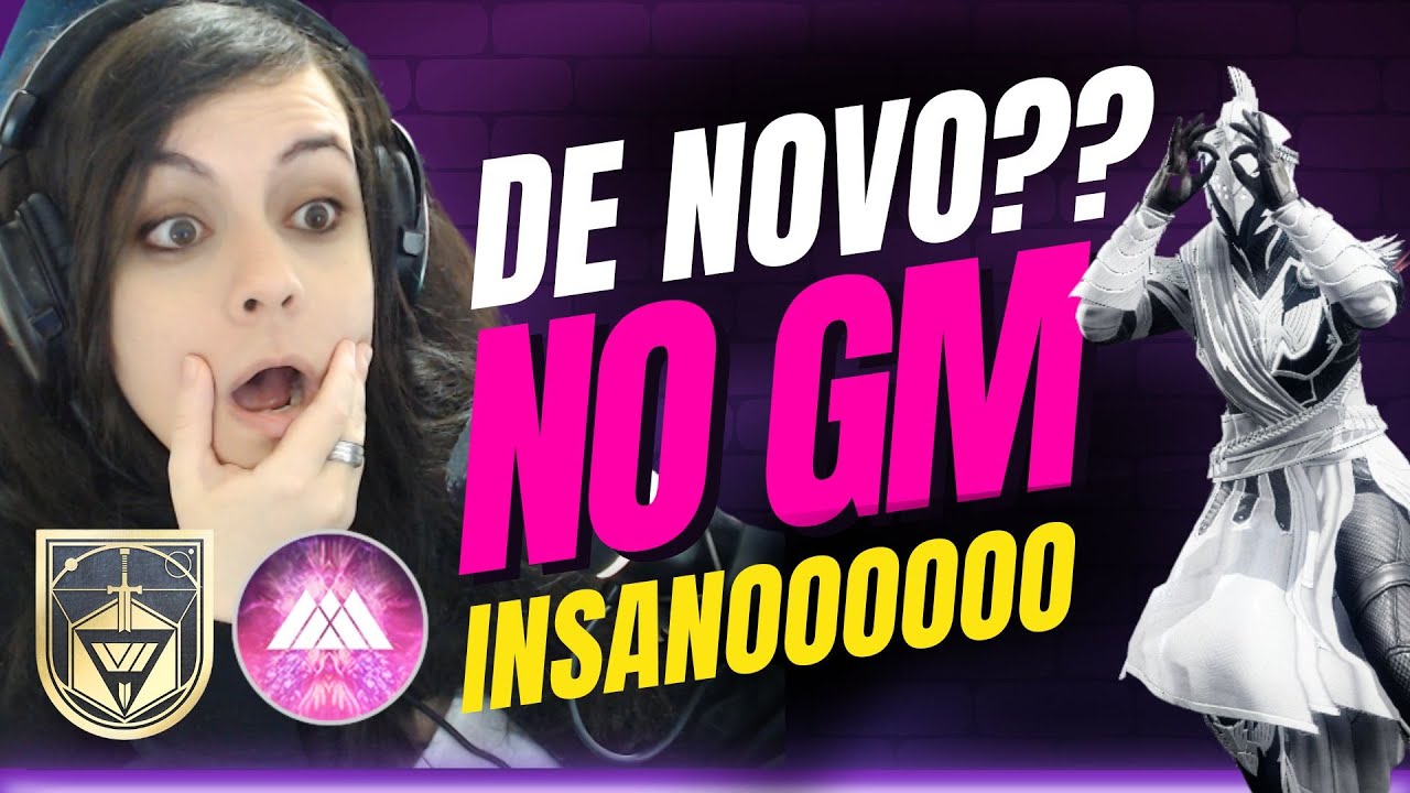 [DESTINY 2] MACETOU DE NOVO?? // ARCANO PRISMÁTICO RUSHADOR GRÃO MESTRE 19-03 #madameshaw #destiny2