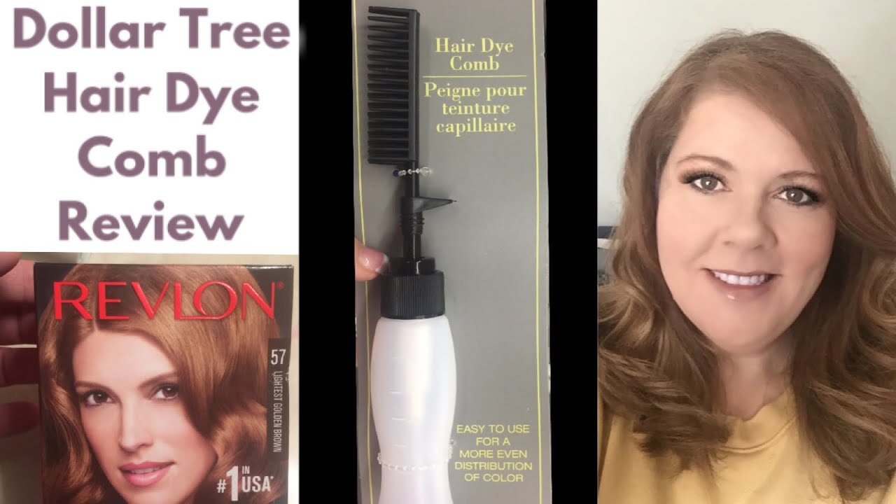 Dollar Tree Hair Dye Comb Review