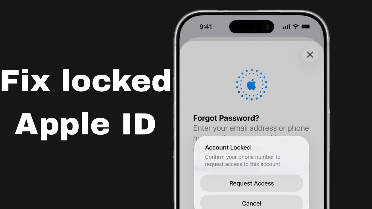 How to Fix Locked Apple account