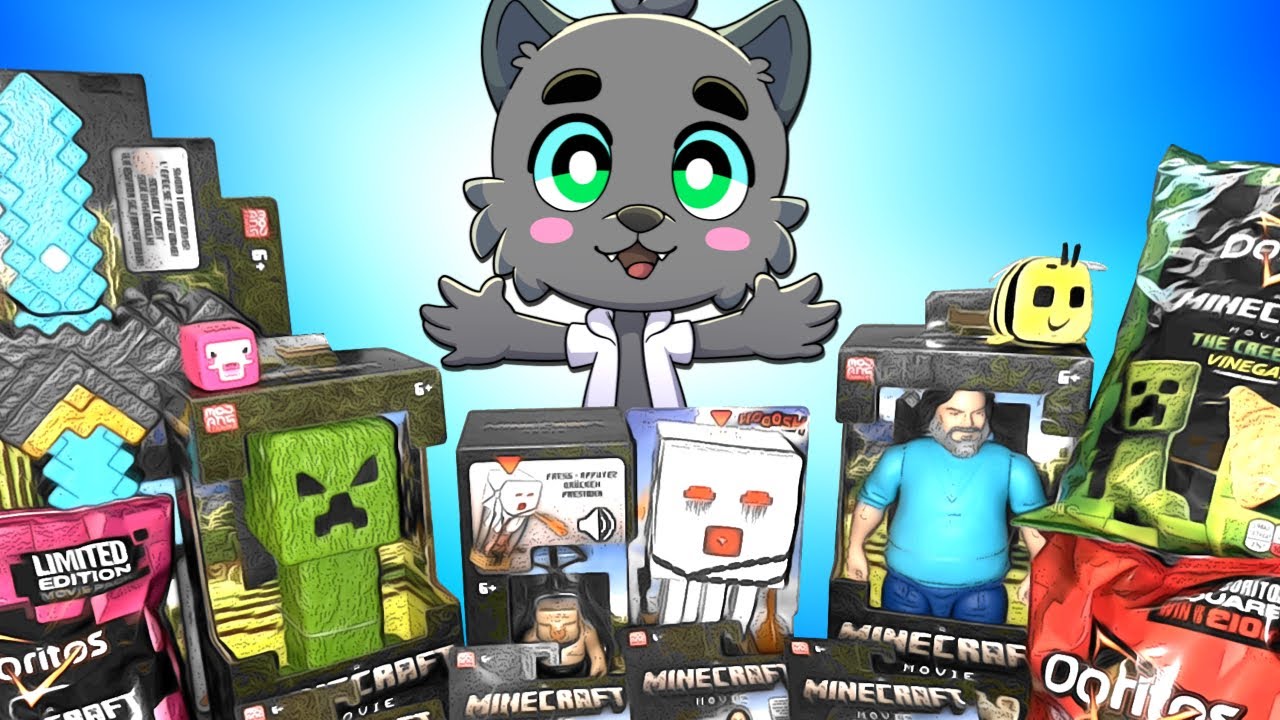 Review de Los JUGUETES de la PEL&Iacute;CULA de Minecraft!