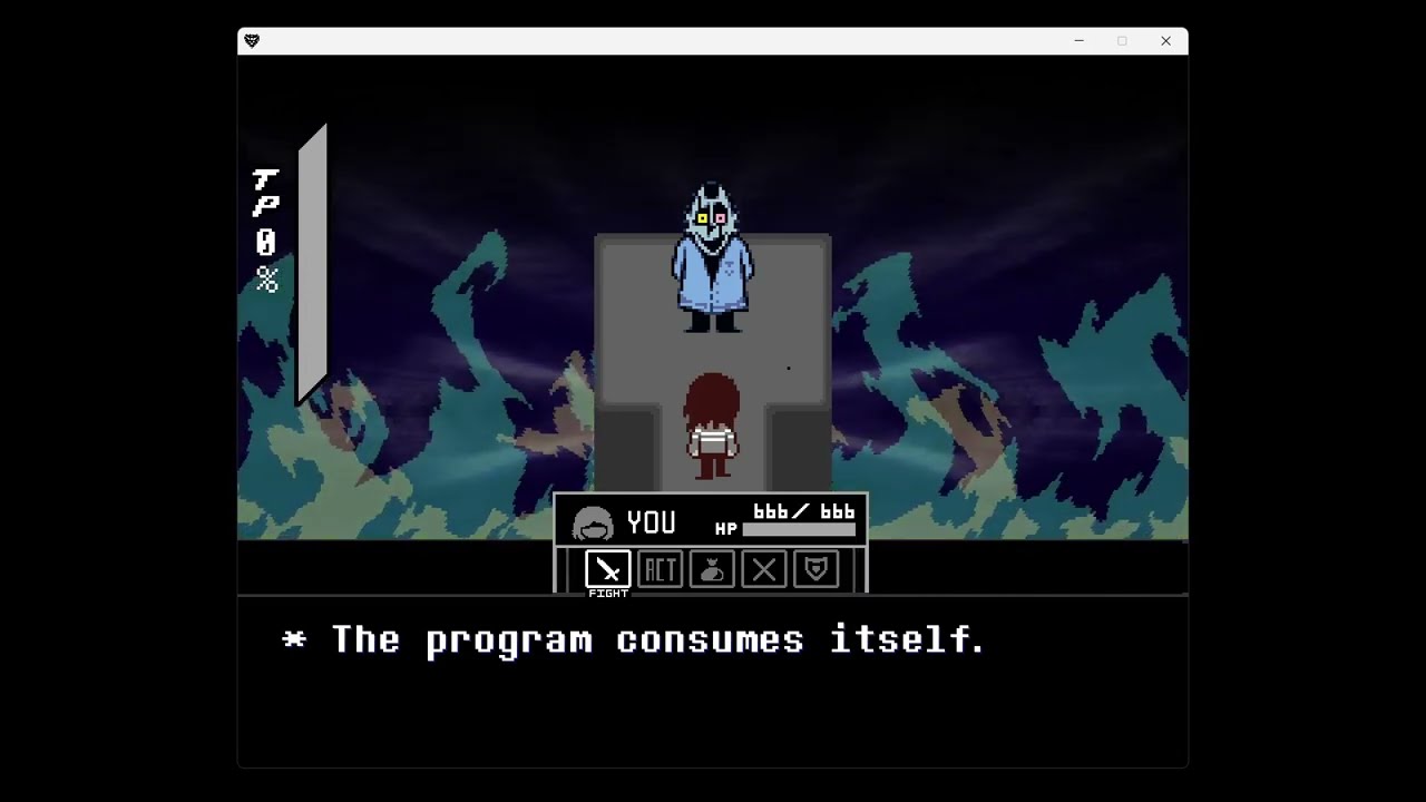 YOUR FAULT (v2) | DELTARUNE Chapter 6 UST (Snowgrave Gaster Final Boss Theme)