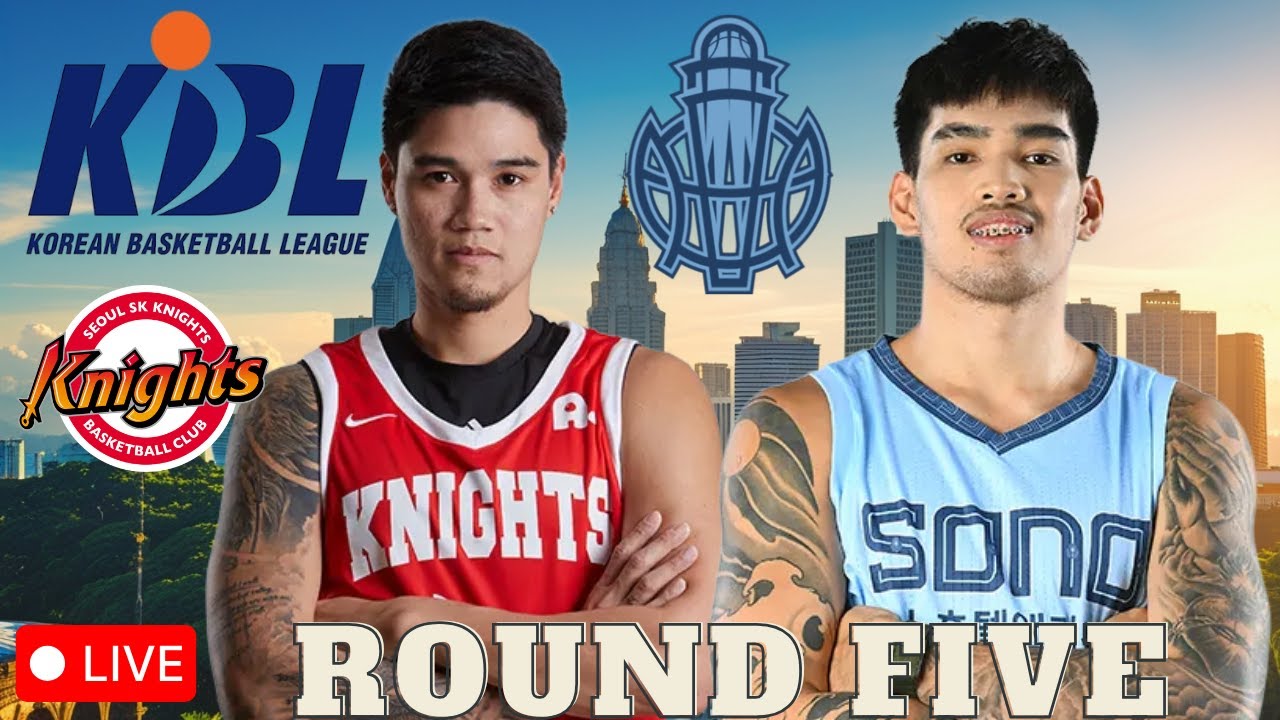 SEOUL SK KNIGHTS VS GOYANG SONO SKY GUNNERS I KBL LIVE I PLAY BY PLAY & FAN REACTIONS  📱
