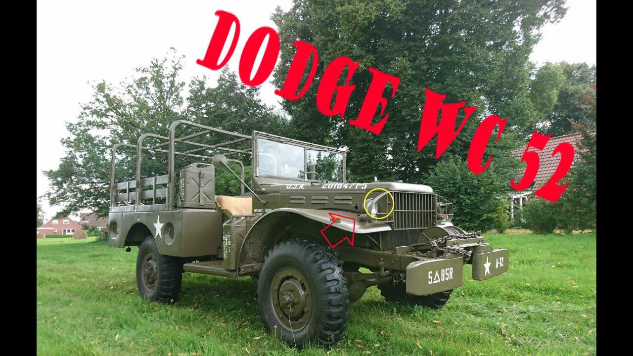 US Army Truck Dodge WC 52.