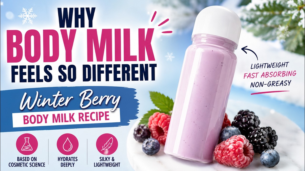 Why Winter Berry Body Milk Feels So Different…RECIPE