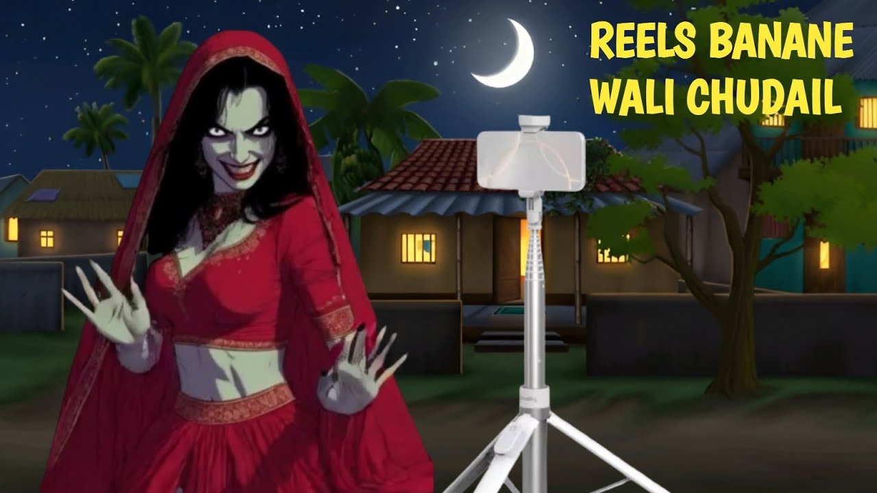 Reels banane wali chudail | Horror stories in Hindi | Chudail cartoon | Hindi kahaniya