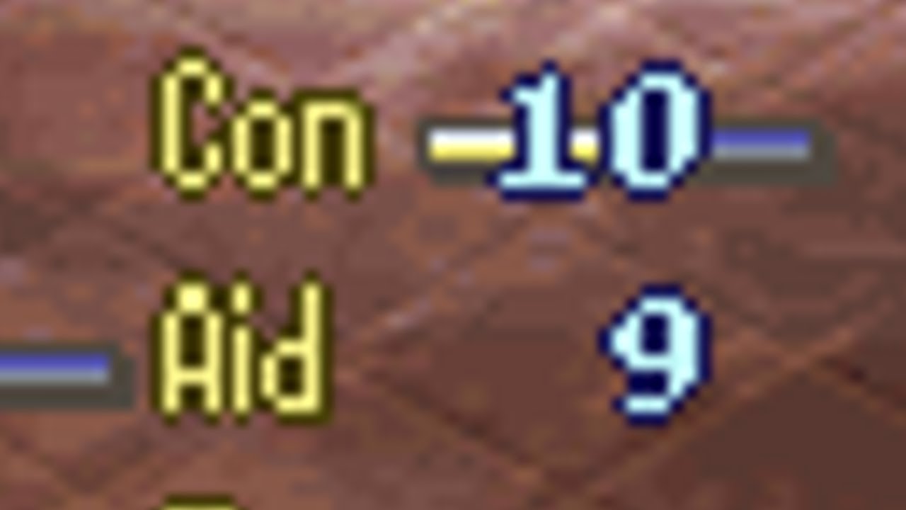 What is Con and weapon weight?