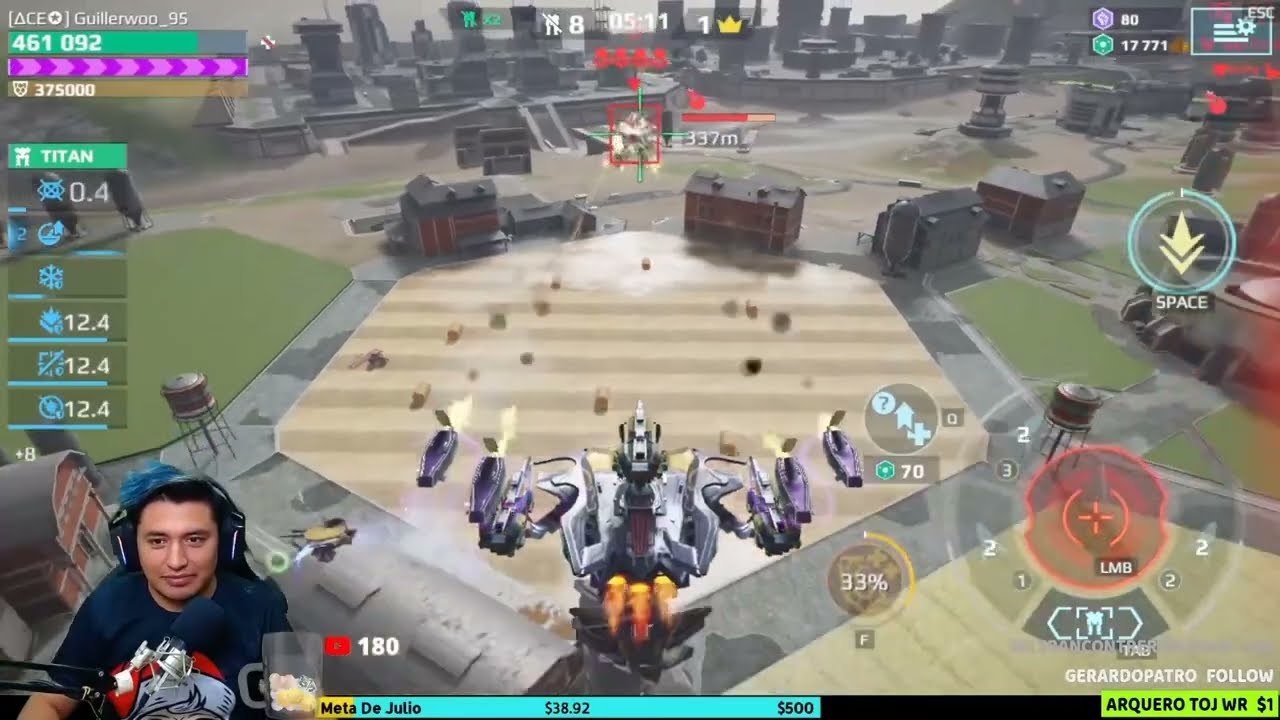 22.4 MILLONES EN DOS BATALLAS - OPHION FULL META - UPDATE 9.2 *WAR ROBOTS* | Guillerwoo_95