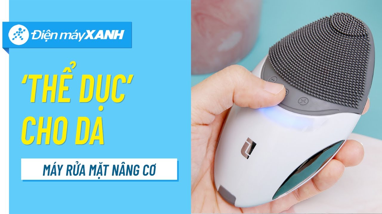 Máy rửa mặt & nâng cơ Lifetrons: Rửa sạch bụi bẩn, đẩy dưỡng chất thấm sâu (CMD-100) • Điện máy XANH