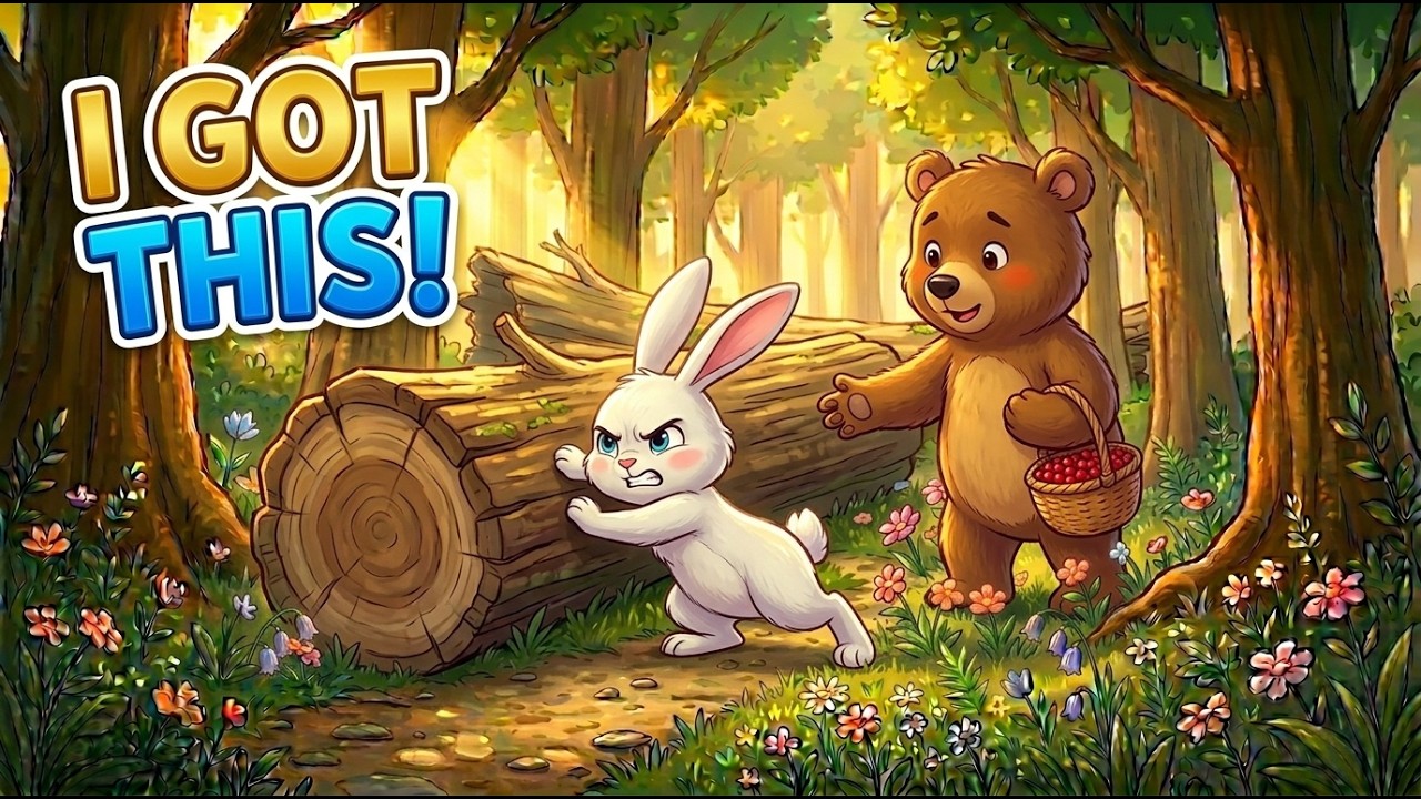 The Rabbit Who Tried To Do Everything Alone | Short Animated Story