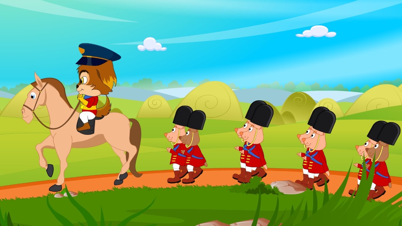 The Grand Old Duke Of York | Nursery Rhymes Songs Collection | Rhymes for Kids | Funny Babies Songs