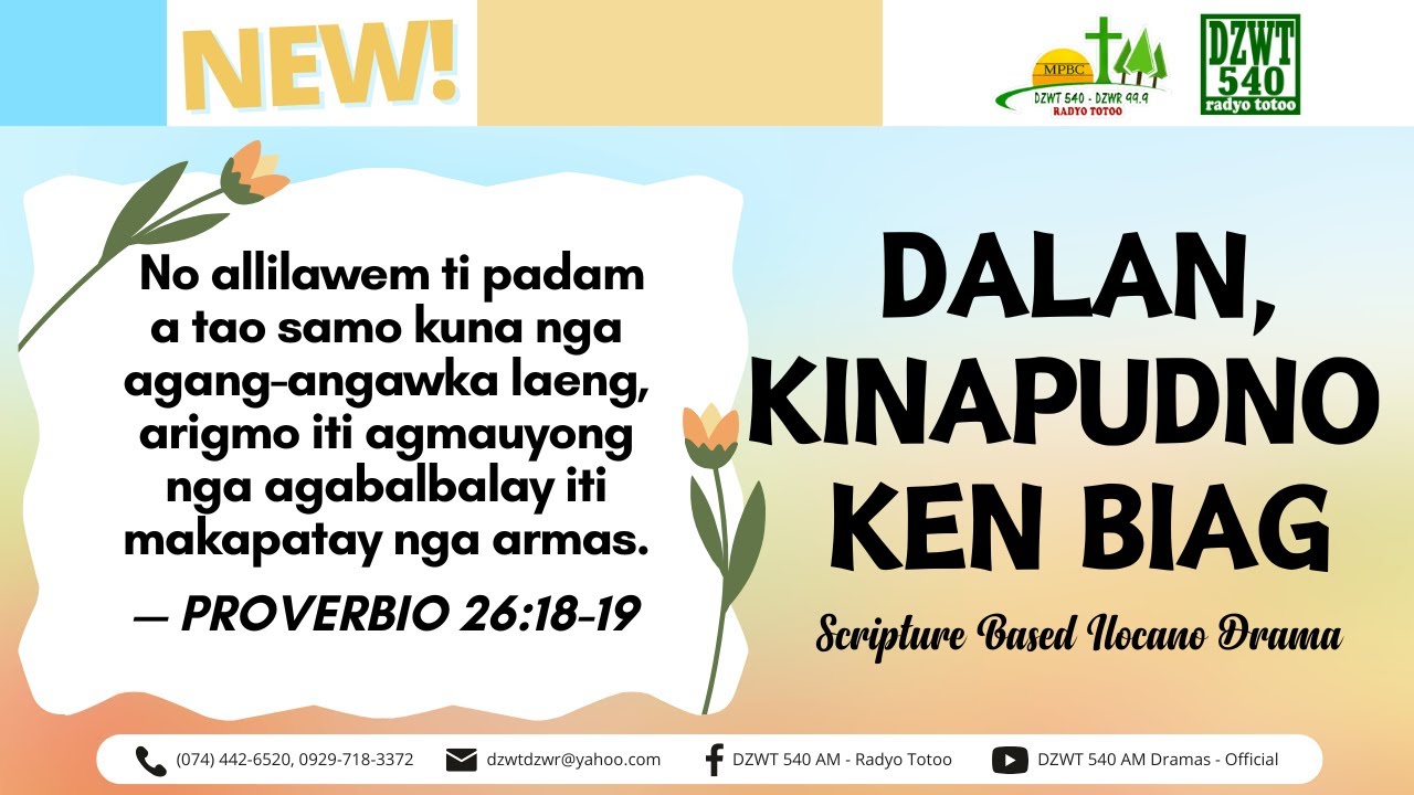 Dalan, Kinapudno ken Biag - September 26, 2025 #DZWTDramasOfficial
