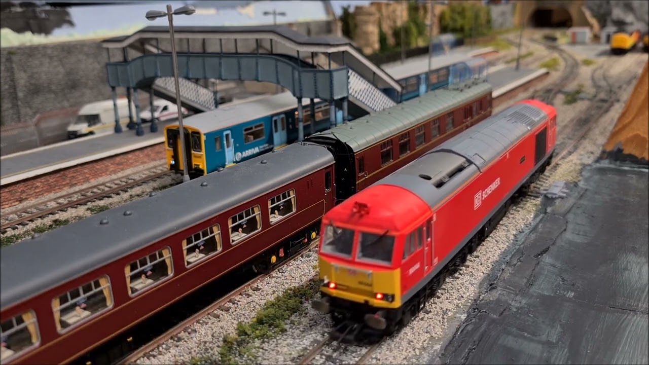 My 00 Gauge Loft Model Railway May 2022 Running Session