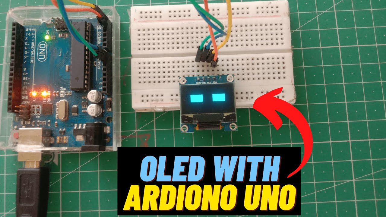 OLED Displays with Arduino - ( Arduino Project 44 )