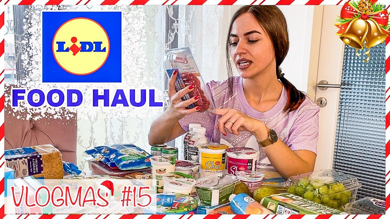 LIDL FOOD HAUL | VLOGMAS #15