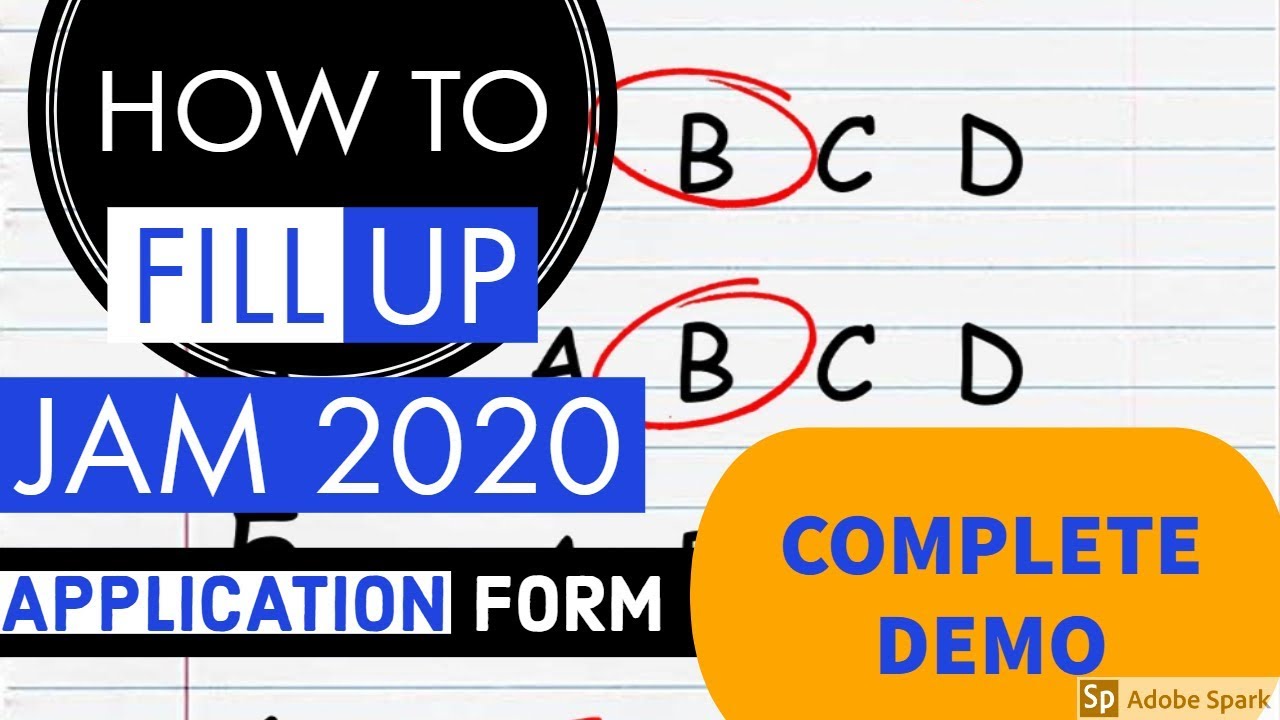 HOW TO FILL UP JAM 2020 FORM | DEMO | EASY CHEMICS