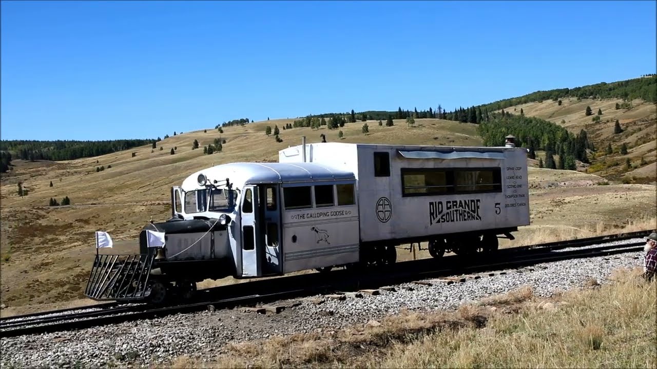 Rails in the USA - Fall 2023 - Video No. 4: BY GALLOPING GOOSE TO ANTONITO