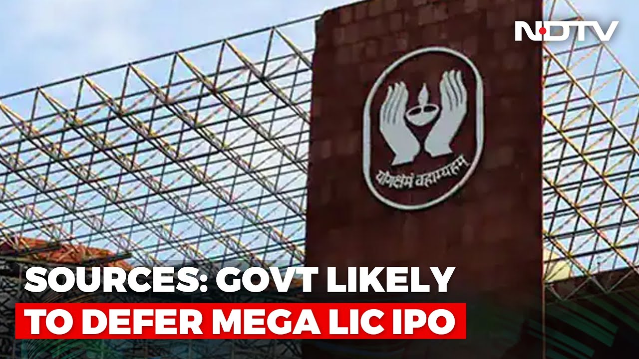 LIC's Mega IPO Unlikely This Financial Year: Sources