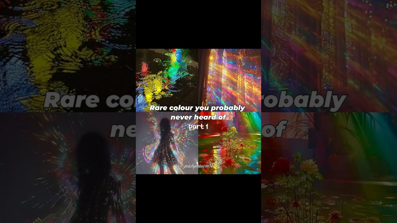 Rare ✨🌈#shorts #colors you never heard of #viral #edits #rare #aesthetic