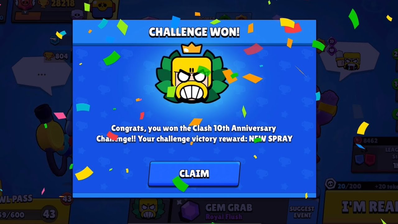 Brawl Stars: ⚔️WINNING🗡 The Clash 10th Anniversary Challenge