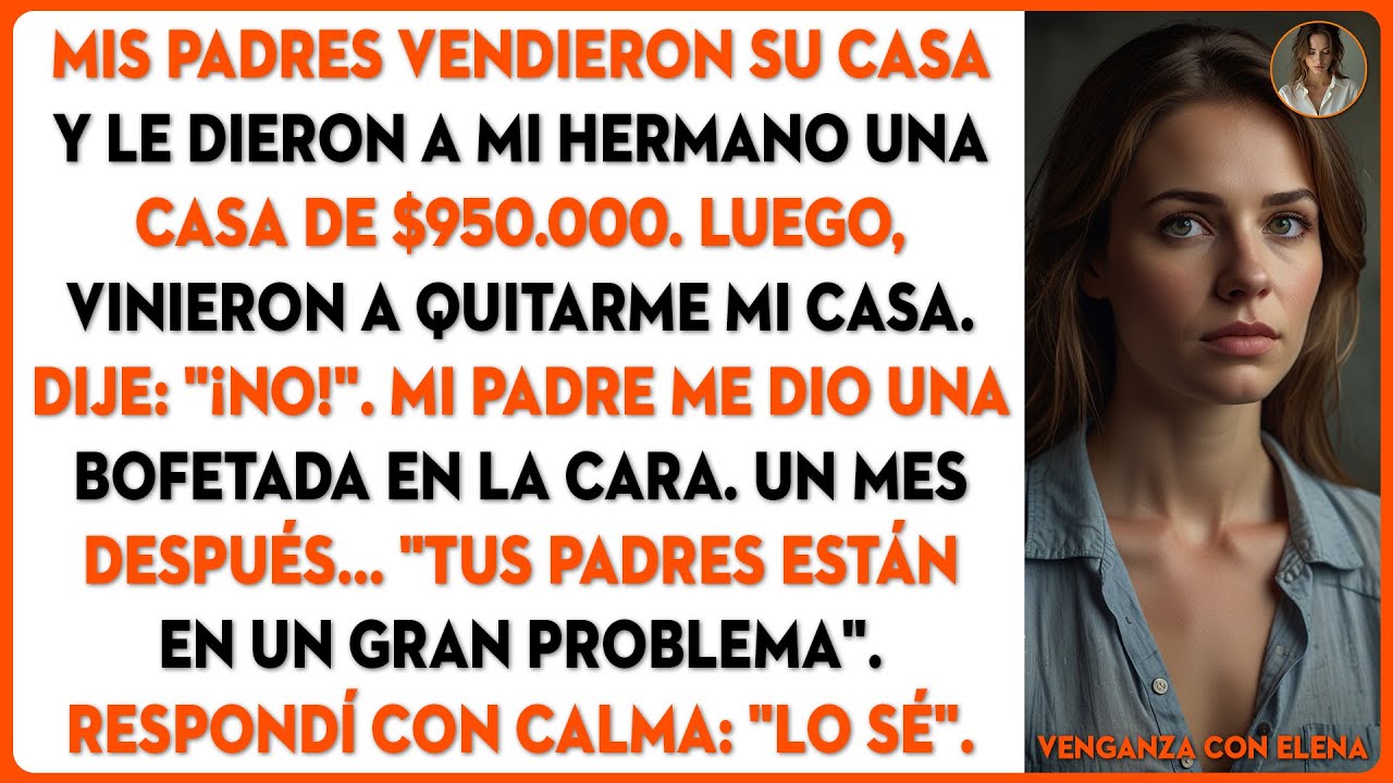 Mis padres le dieron a mi hermano una casa de $950.000. Luego, vinieron a quitarme mi casa. Pero...