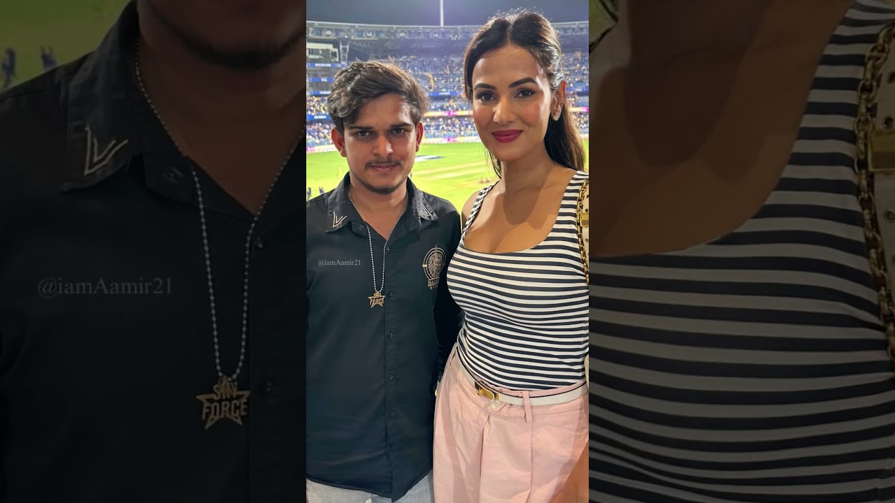 sonal chauhan at Wankhede stadium #wankhedestadium #sonalchauhan #ipl #ipl2025