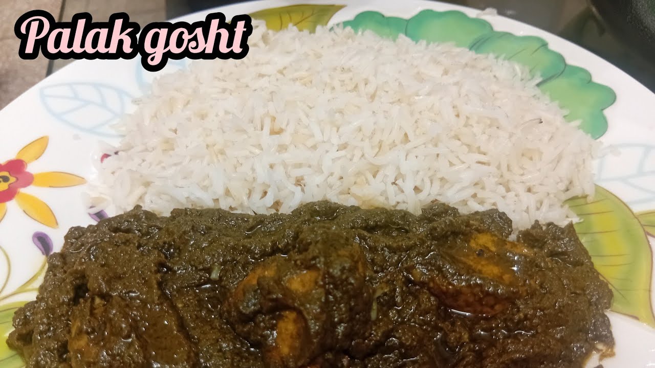 Bina milk aur cream k mazedar palak gosht must try a once 😊