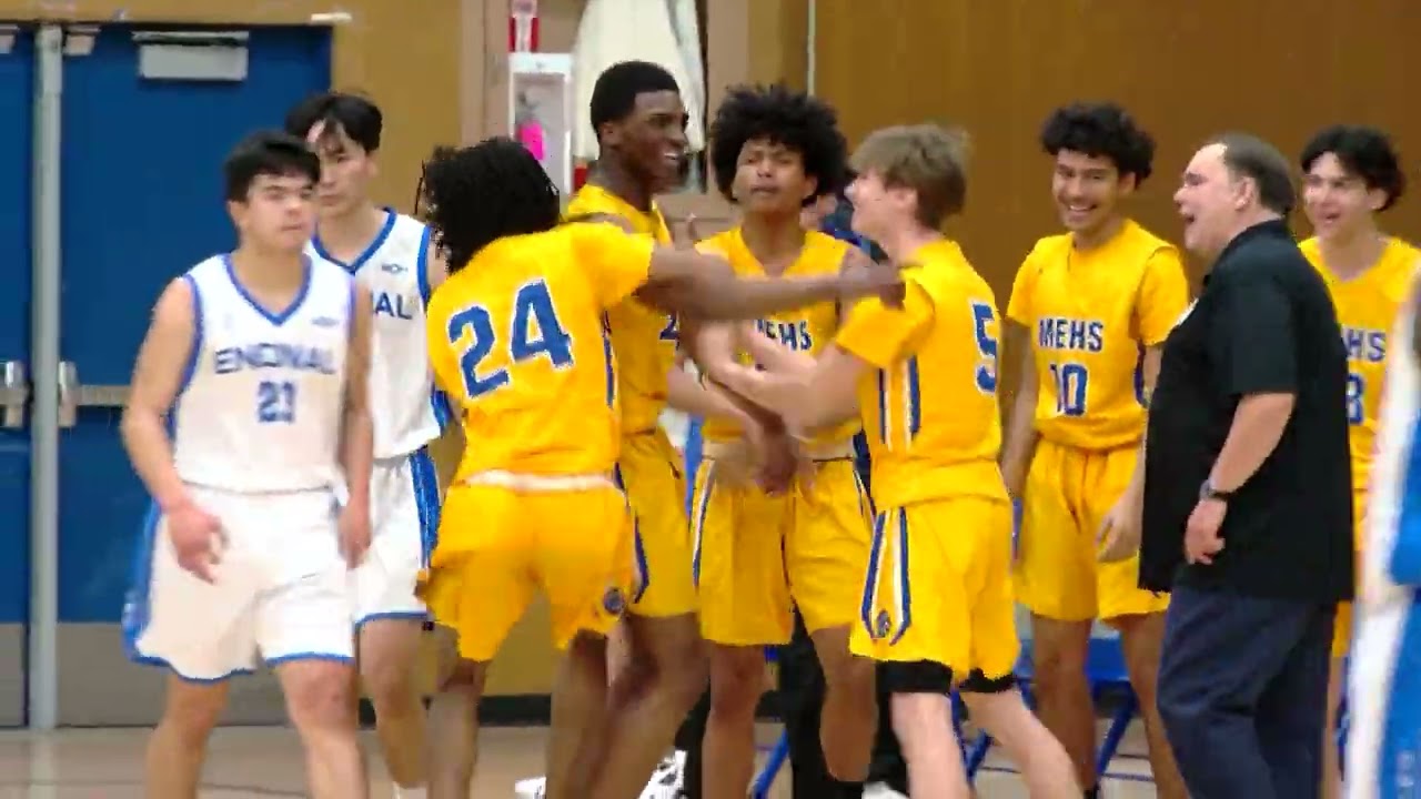 Mt. Eden at Encinal Boys Basketball 1.25.23