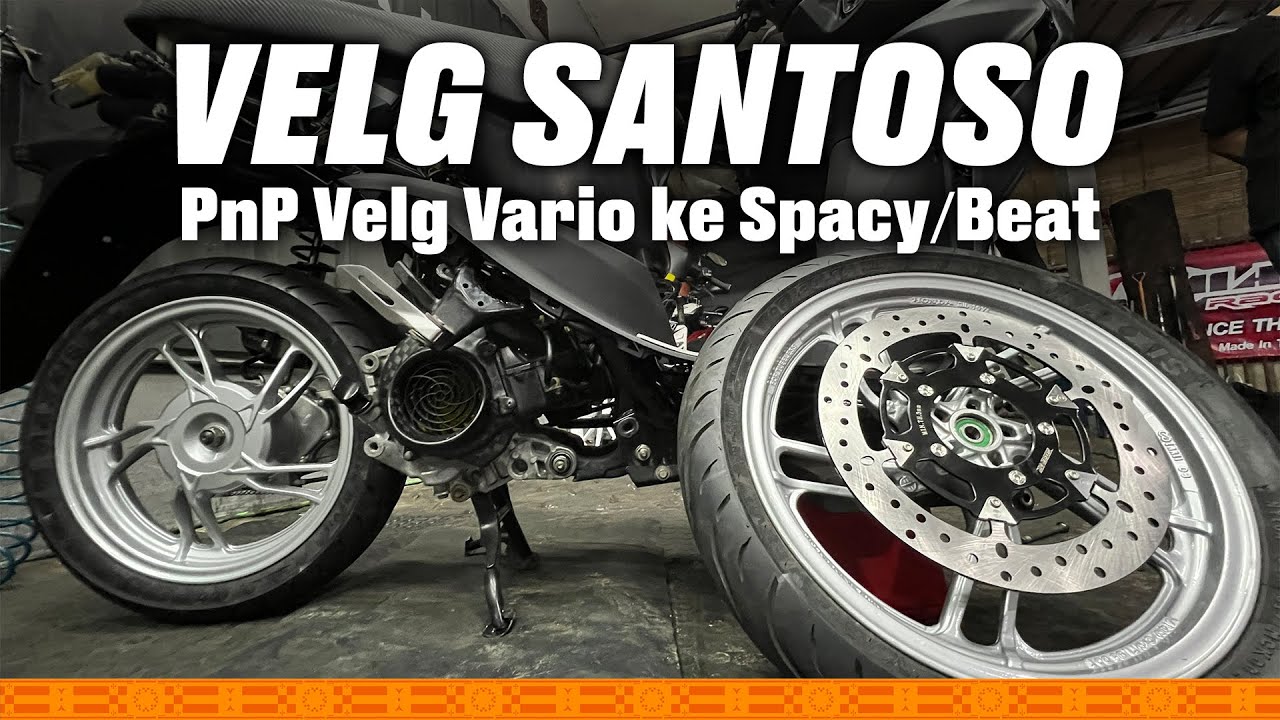PASANG VELG VARIO KE SPACY & BEAT | Jadi Ganteng | MSRG 2025