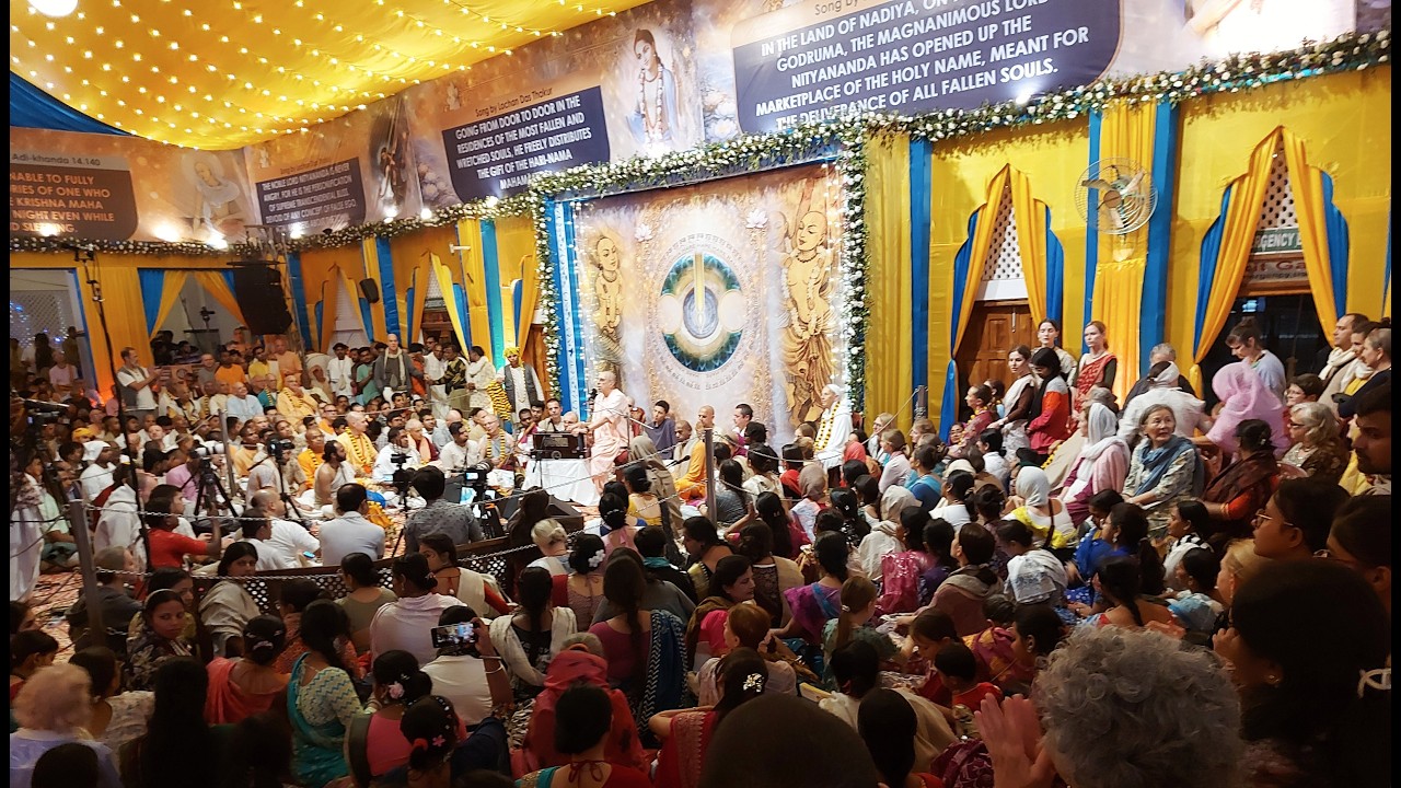 Niranjana Swami Kirtan Mela in Mayapur 2026. Enjoy transcendental spiritual experience of Holy Names