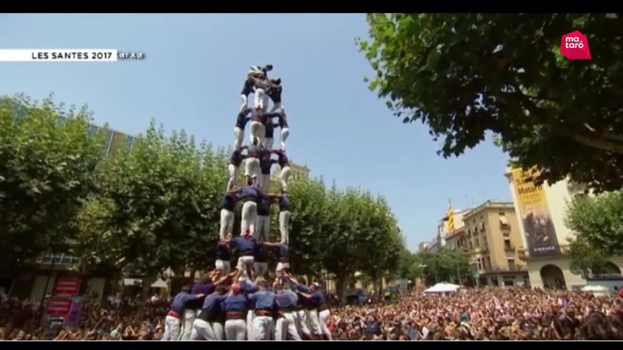 Resum Diada Castellera Les Santes 2017 - #LesSantesACasa