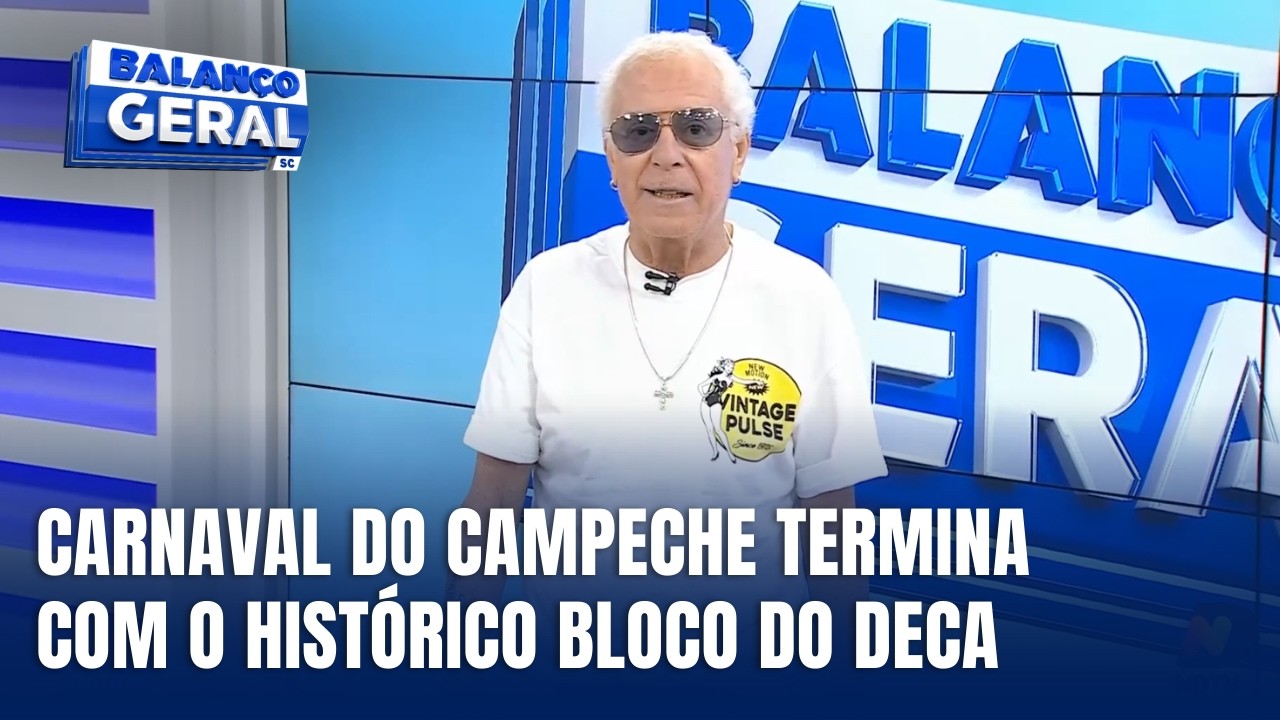 Destaque Cacau Menezes - Bloco do Deca Rafael encerra Carnaval do Campeche na terça-feira (17)