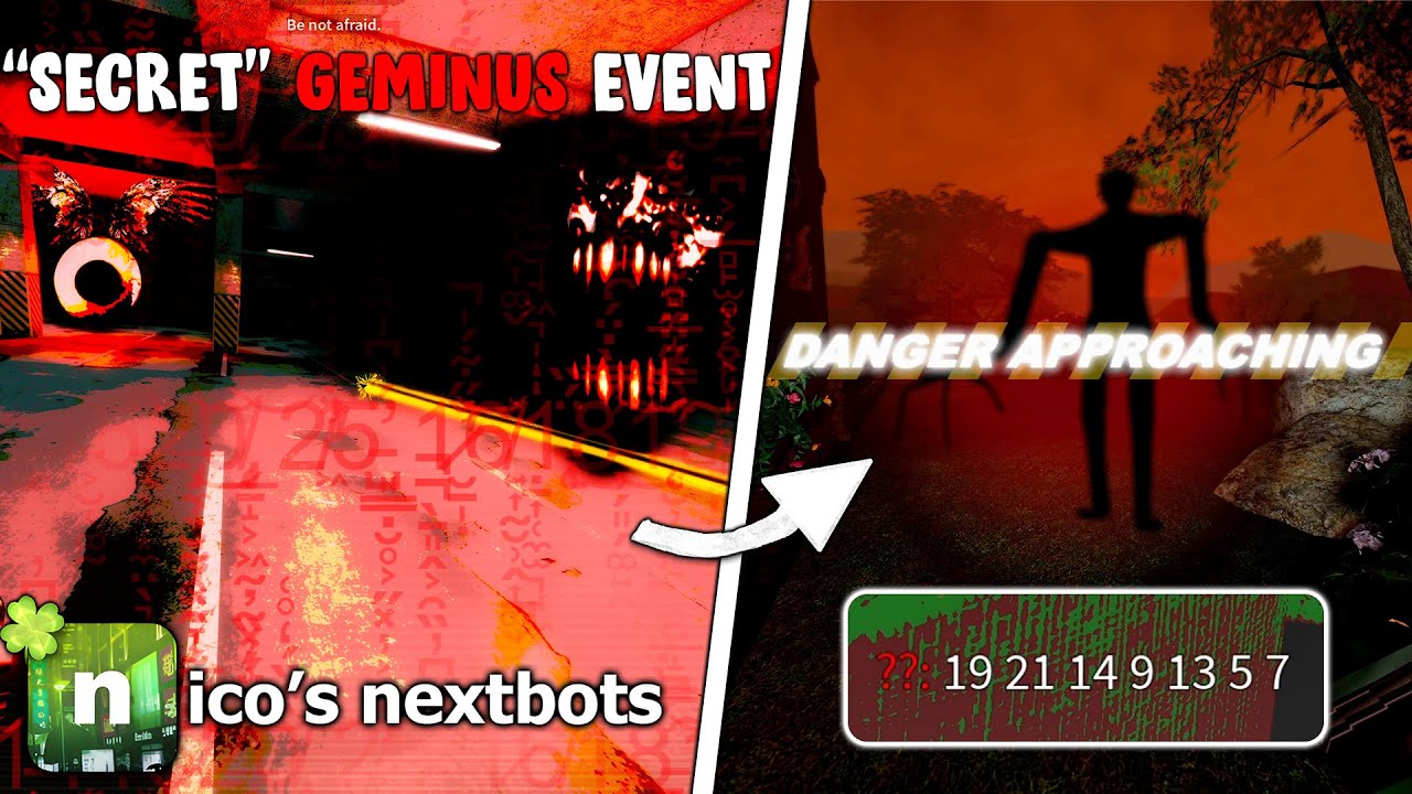 This NEW Nico's Nextbots Update is INSANE... (GEMINUS EVENT, NEW MAPS & MORE)