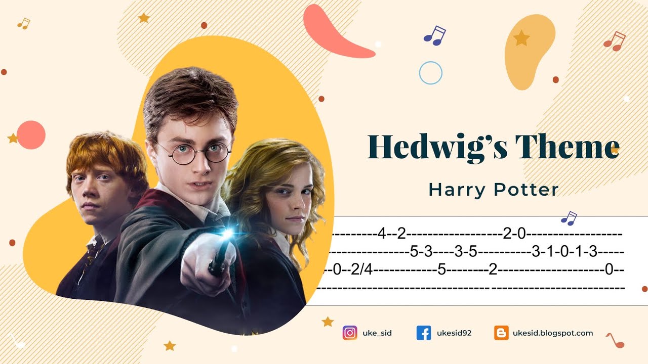 Hedwig's Theme | Harry Potter | Uke Sid