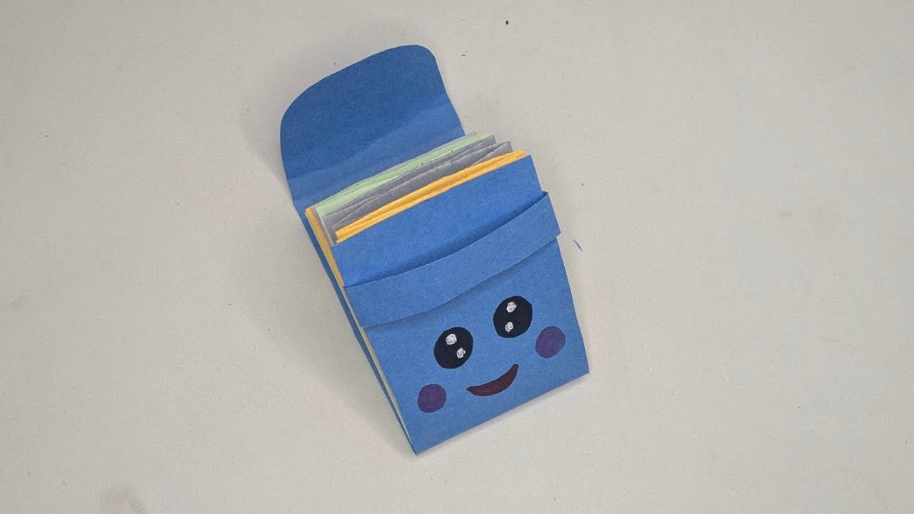 Pocket wallet made with paper