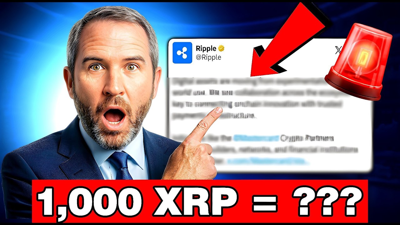 Новости XRP сегодня: 99% держателей не знают, что произойдет с 1000 XRP.