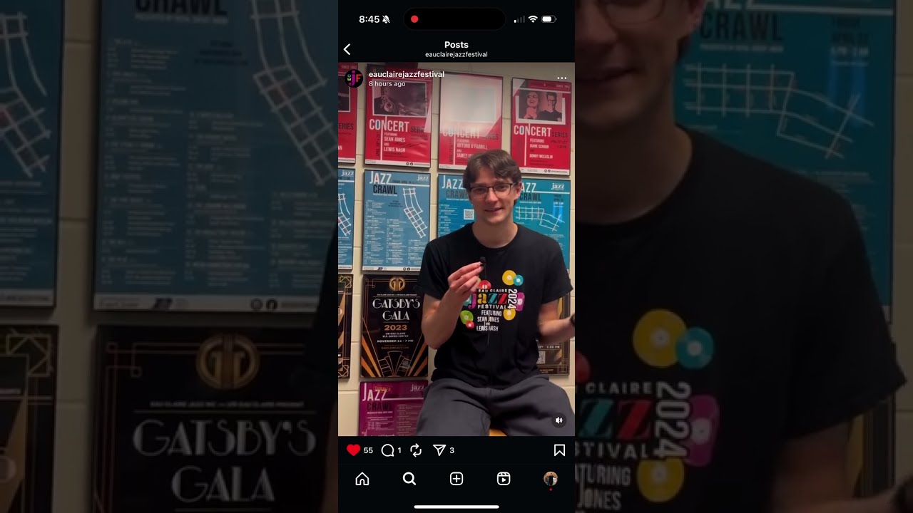 EC Jazz Fest interns guess 1920’s era slang terms 