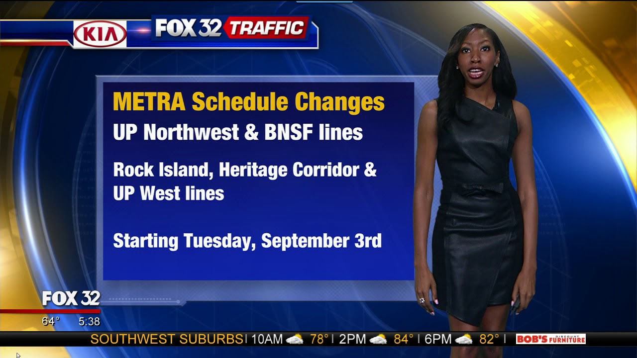 Metra Schedule Changes
